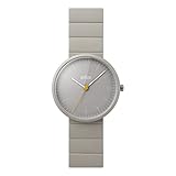 Braun Men's BN0171GYGYG Ceramic Analog Display Japanese Quartz Grey Watch