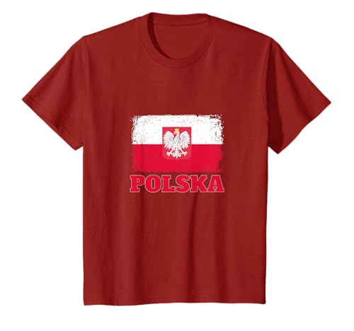 Image of Poland soccer & football fan 2022 | Flag of Poland Patriotic T-Shirt