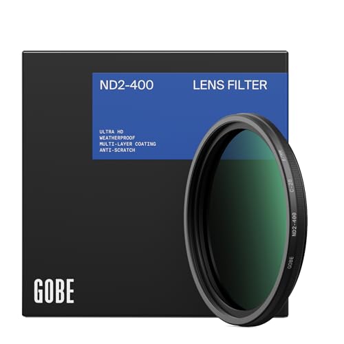 Gobe 67 mm Variabler Graufilter ND2-400 (1-8.6 Stop) ND Filter (Pro) Gobe 67 mm Variabler Graufilter ND2-400 (1-8.6 Stop) ND Filter (Pro)