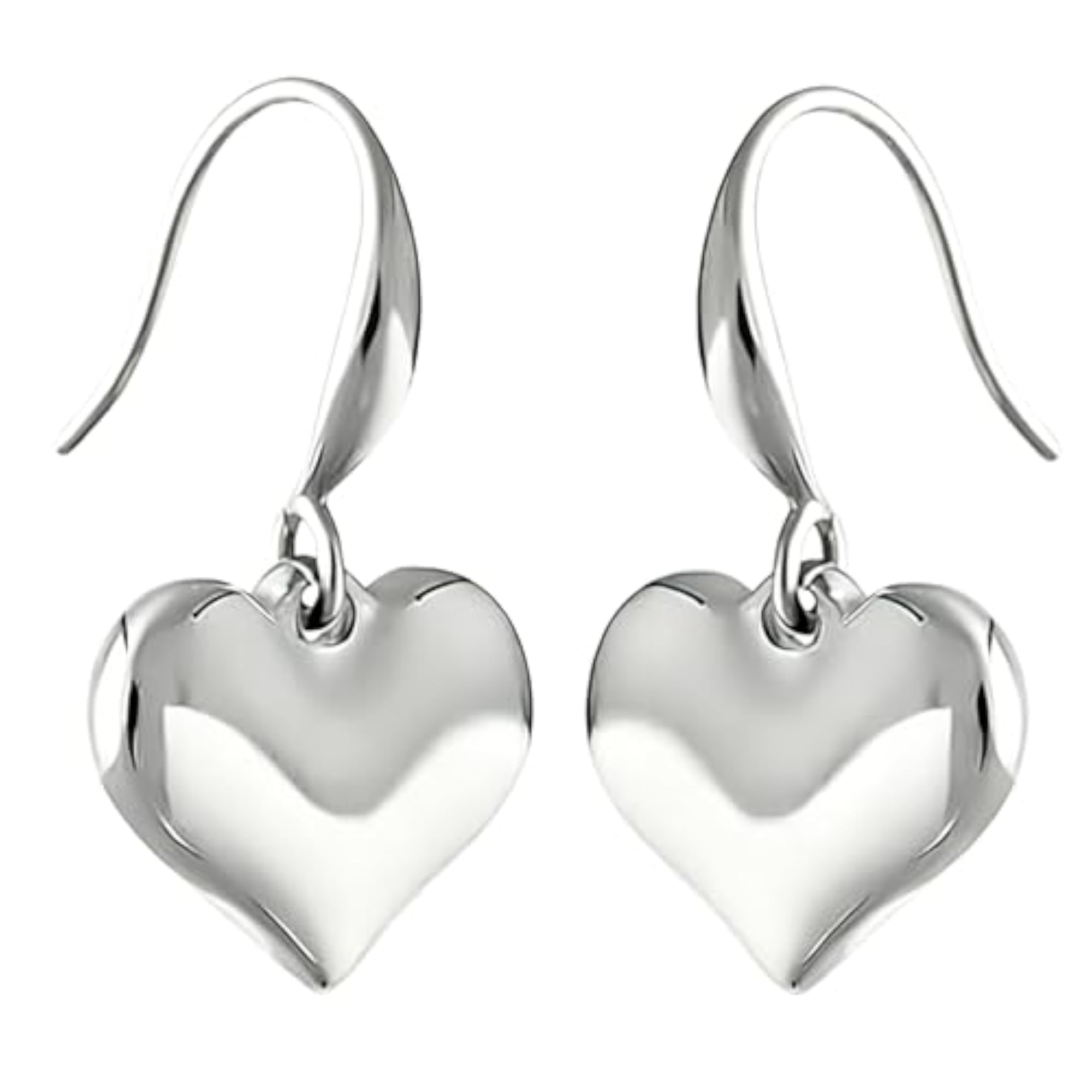 Women's Heart Shaped Earrings Set