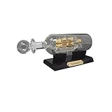 [Idea de regalo única] El adorno de botella es una idea de regalo única, ya que es diferente de otros regalos normales. Expresa tu amor por tus seres queridos dándoles una botella de vidrio en cualquier ocasión especial como cumpleaños, Navidad, aniversario, boda o día de San Valentín. El barco en la botella tiene una gran variedad incluyendo Cutty Sark, Mary Rose, H.M.S Victory, Endeavour, Bounty y Mayflower 