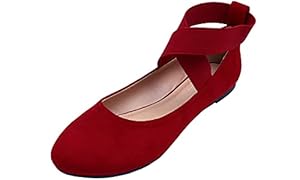 Ballerines Femme Souples et Confortables, Taille 38, Feversole