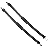 FRCOLOR Correa de Hombro Acolchada y Ancha para Estuche de Violín y Violonchelo Repuesto Ganchos de Plástico de 80 CM Ligera y Resistente para Transporte Cómodo de Bolsa de Instrumentos