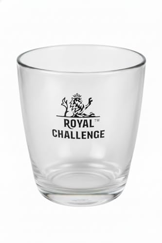 Image of Royal Challenge Glass, Clear, 600 ml,(Set of 2)