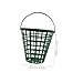 HAKIDZEL Portable Outdoor Golf Ball Basket Capacity Lightweight Plastic Storage Container Hollow Design Pressure-Resistant for Easy Carry and Golf Practice