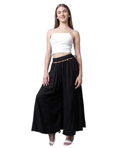 Image of Rayon Comfort Fit Palazzo