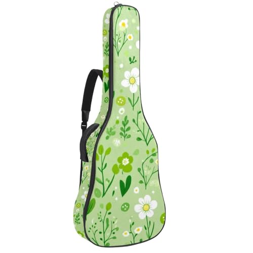 Housse guitare acoustique imperméable avec double poche et bretelles réglables