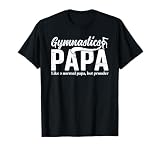 Gymnastics Papa Definition Papa Of A Gymnast Papa T-Shirt