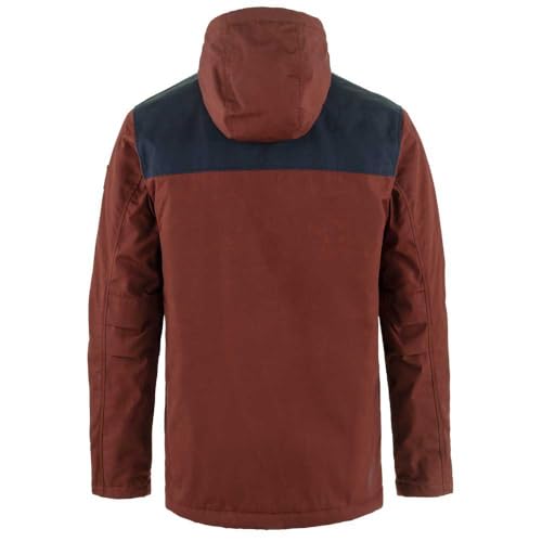 Fjällräven Herren Greenland Winter Jacke, Maroon/Dark Navy, 3XL