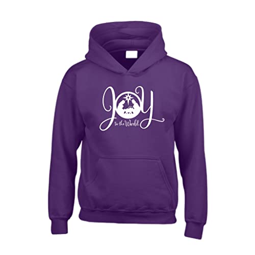 Sweat à capuche bleu ciel XXL Edward Sinclair Joy to the world pour adultes