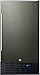Summit FF1843BKSADA 18"" ADA Compliant Freestanding or Built In Undercounter Compact Refrigerator with 2.7 cu. ft. Capacity Digital Display LED Lighting and Adjustable Chrome Shelves in Black Stainless Steel