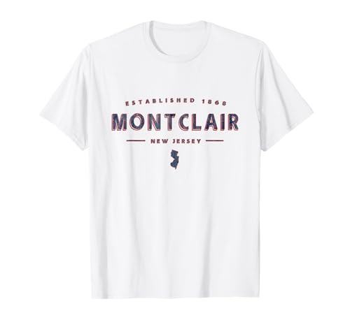 Montclair Nueva Jersey Montclair NJ Camiseta