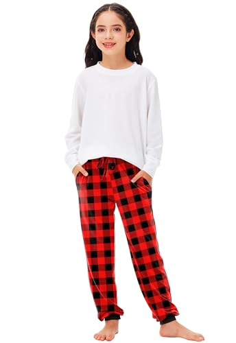 Image of Deerose 4th of July Pants American Flag Drawstring Sweatpants with Pockets 5-14 Years
