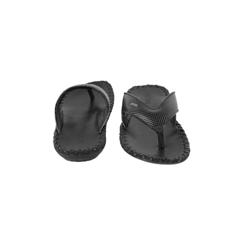 Image of Metro Men Thong Leather Chappal