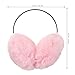 Abaodam Winter Outdoor Earmuffs Women Faux Fur Plush Ear Warmers Pink Winter Ear Cover Fashionable for Outdoor Activities