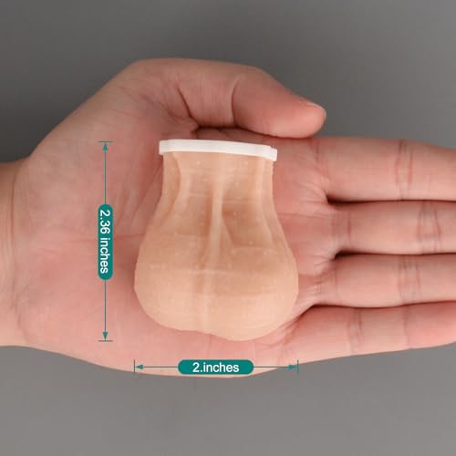 Image of Testicles Model for TSE, Testicular Examination Model Pocket Size, Testicular Cancer Palpation Practice Model