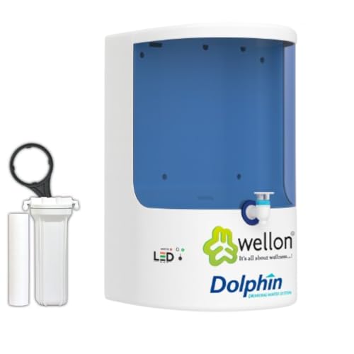Image of Wellon Domestic Water Purifiers - RO + UV + UF + Alkaline | Multiple Models & Capacities (Dolphin 10 Stage)