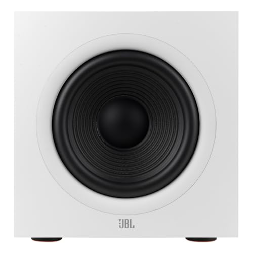 Image of JBL Stage 2 200P 300 Watt 10 Inch Powered Subwoofer - Pair (Latte)