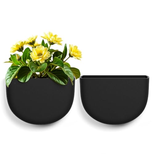 Asnext 2 Pack Wall Hanging Planter Pots for Indoor...