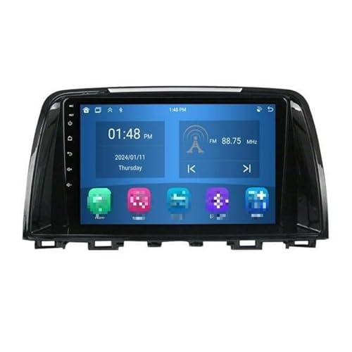�p�̃}�c�_ �p�̃A�e���U�p�J�[�X�e���I CarPlay GPS �i�r�Q�[�V���� Bluetooth Android �^�b�`�X�N���[���v���[���[ �A���h���C�h�I�[�g