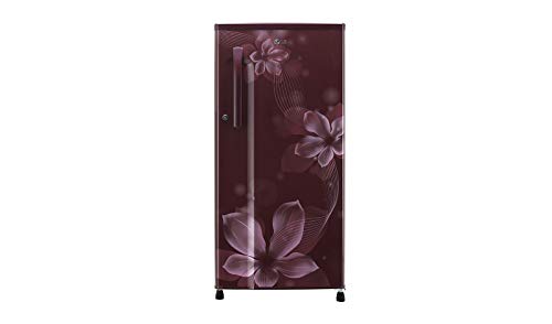Image of LG 188 L 3 Star Inverter Direct-Cool Single Door Refrigerator (B191KSOW, Scarlet Orchid)