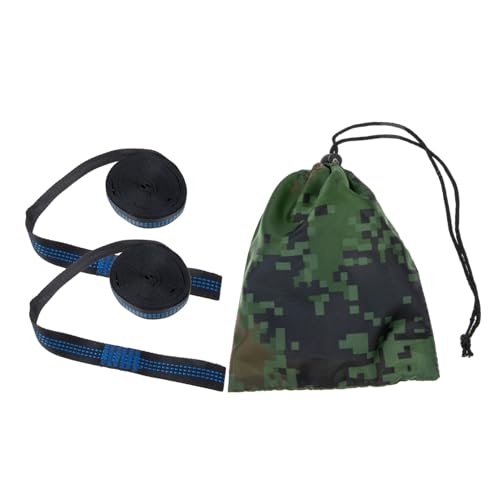 SUPVOX Wear-Resistant Polyester Tree Ropes Easy to Install Hammock Straps for Courtyard