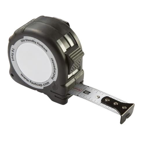 FastCap PS-FLAT16 16-Feet Old Standby Standard Flatback Tape Measure
