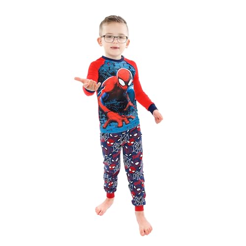 Spiderman Boys' Pajamas Size 10 Blue2