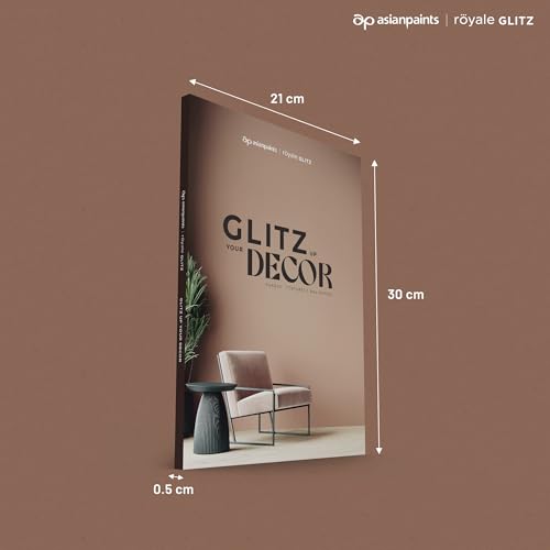 Image of Asian Paints Royale Glitz Decor Book | 10 Curated Paint Color Palettes & 200+ Combinations | Designer-Inspired Shades, Textures & Wallpapers for Luxurious Interiors
