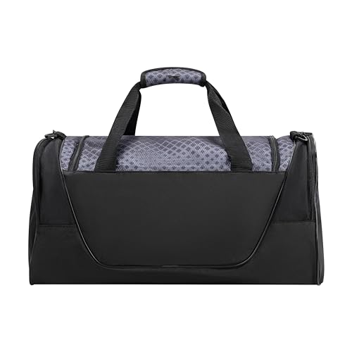 PUMA Contender Duffel Bag with Removable Strap & Shoe Pocket, Black/Grey, One Size by PUMA - Image 3