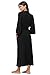 Women's Soft Robes Long Bath Robes Kimonos Sleepwear Dressing Gown,Black