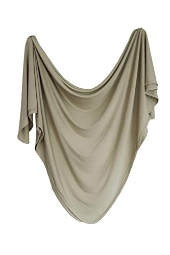 Image of Marlowe & Co Premium Knit Viscose from Bamboo Swaddle Blanket, 47in x 47in (Dried Thyme)