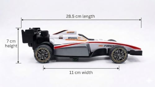 Image of RC Speed Formula F1 Car, 1:14 Scale Radio Control Racing Toy |Formula F1 Racing Remote Control Car with 5 Functions(Front,Back,Left, Right and Spray)
