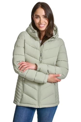 Manteau alternatif en duvet Tommy Hilfiger compressible et ultra léger pour femme
