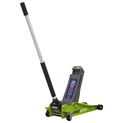 Price comparison product image Sealey 2001Lehv Trolley Jack 2Tonne Low Entry Rocket Lift Hi-Vis Green