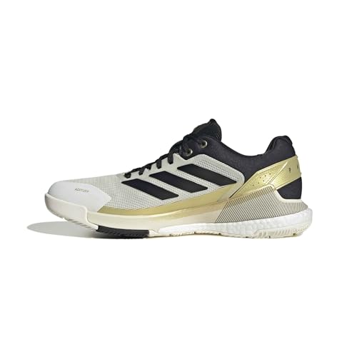 Chaussures padel adidas Crazyquick Boost avec amorti dynamique et style or