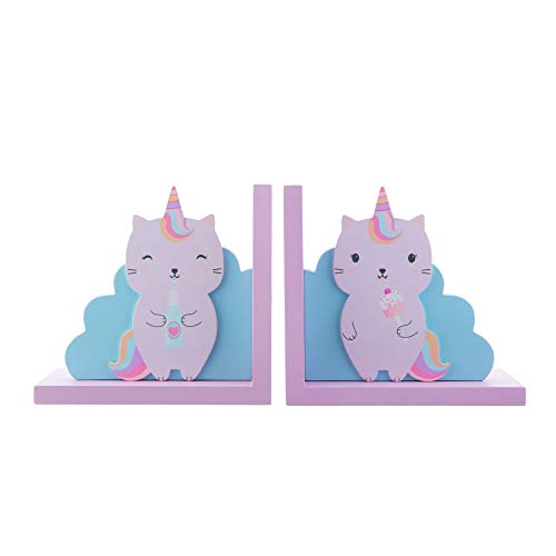Sass & Belle - Luna Caticorn - Sujetalibros de madera