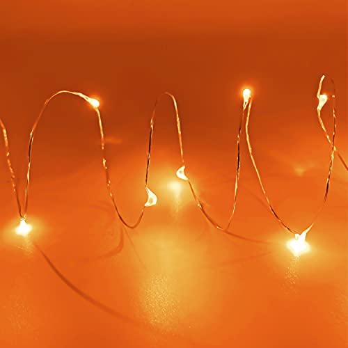 Guirlande lumineuse à piles sans prise électrique pour illuminer un jardin sombre