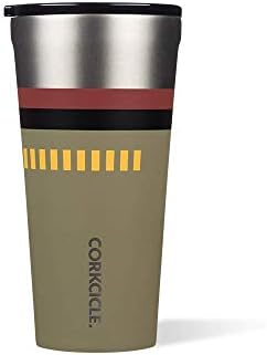 Corkcicle Disney Star Wars 16 Oz Stainless Steel Travel Tumbler & Lid, Boba Fett