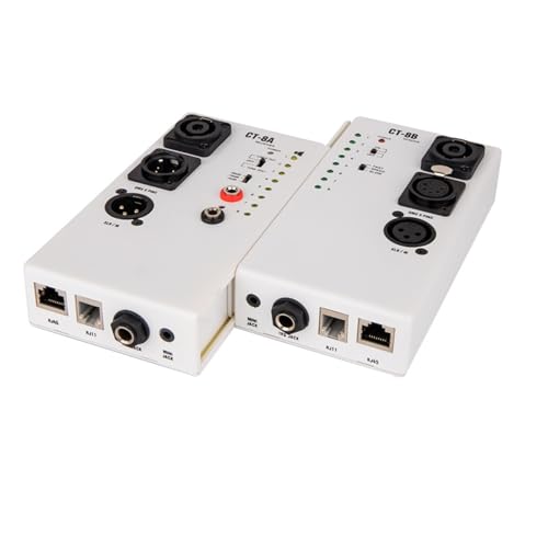 Detector de fallos de cable auditivo CT-8 soluciona cortes de audio en eventos en vivo 7