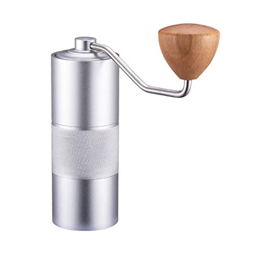 ZSGG Moedor de Café Manual de Aço Inoxidável Moedor de Café Com Rebarba de Grãos Inteiros Moedor de