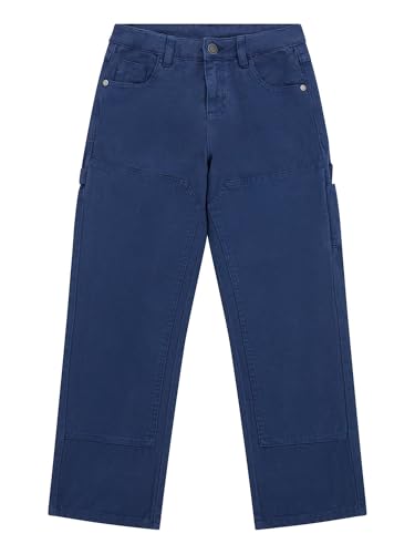 GUESS Boys' Comfort Canvas Worker Pants3