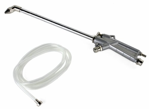 Air Powered Siphon Engine Oil Cleaner Gun W/ 4' Suction Hose Degreaser Sprayer