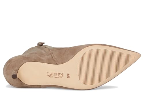 Lauren Ralph Lauren Women's McKay Suede Bootie Heel Fashion Boot3