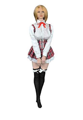 Vêtements 1/6 pour figurine femme grand buste avec robe et sous-vêtements