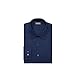 Van Heusen Men's Flex Collar Slim Fit Stretch Dress Shirt Shirt, Night Blue, 15.5