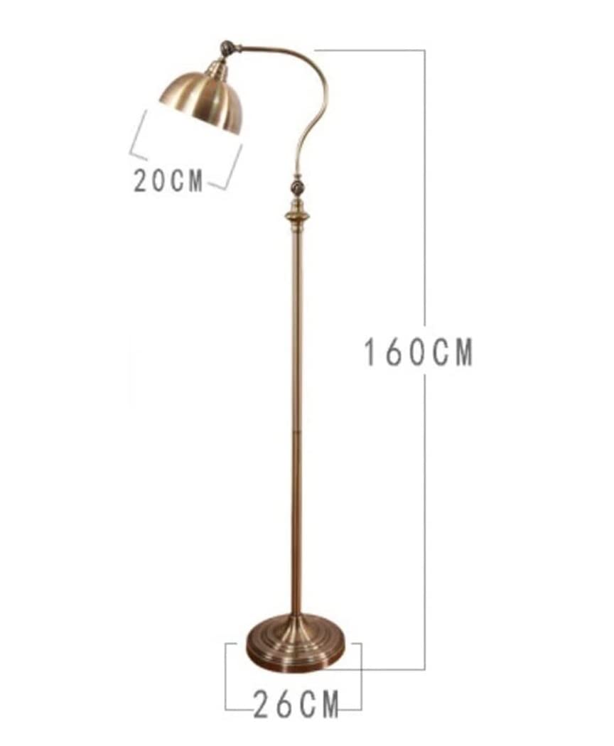 Lampada da Terra Salotto, Lampada Da Terra Orientabile A Luce Nordica Lampada Da Terra Per Soggiorno Lampada Da Comodino Per Studio Da Comodino Lampada da Pavimento Moderno(Three-color dimming)