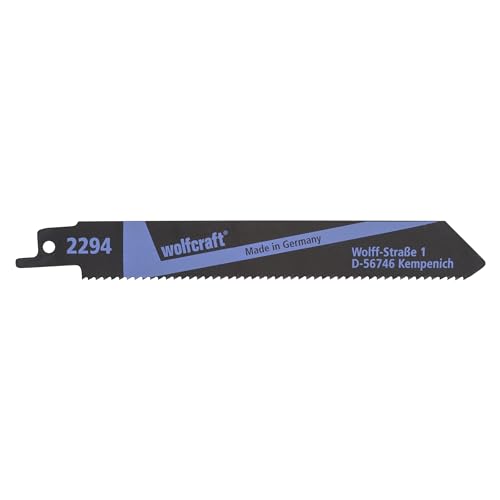 Jeu de lames 5 pièces wolfcraft 3599000 pour découpe précise