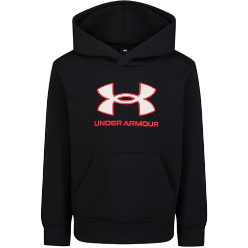 Image of Under Armour Boys' Fleece Pullover Hoodie Sweatshirt, Soft & Comfortable, Relaxed Fit