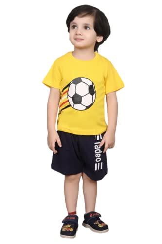 Image of TADEO T-shirt & Shorts Set for Boys | Top & Bottom Set for Kids | 2 Pc Set for Children | Coordinate Set for Toddlers | All